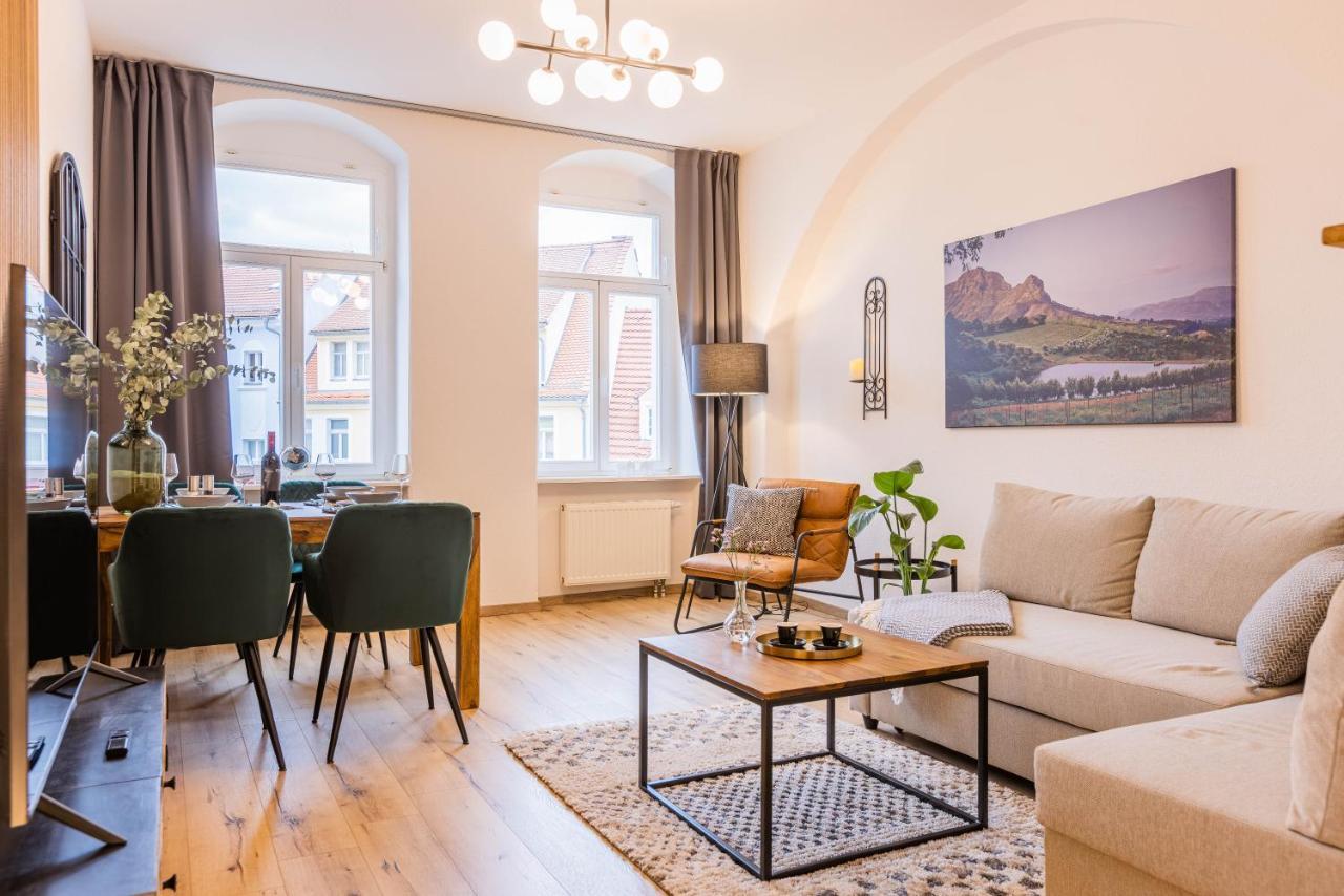 Fynbos Apartments Theaterblick, Historisch & Stilvoll, Parkplatz Meissen Luaran gambar