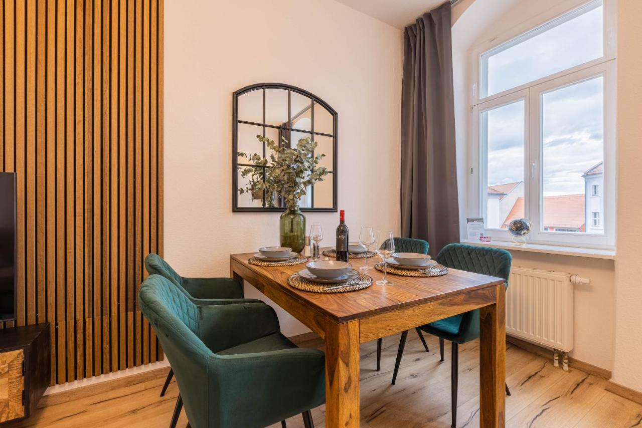Fynbos Apartments Theaterblick, Historisch & Stilvoll, Parkplatz Meissen Luaran gambar